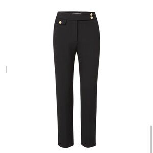 Veronica Beard Black Renzo Pant